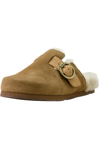 2025 Ariat Womens Country Mule Sherpa 10063811 - Ranch Brown Suede